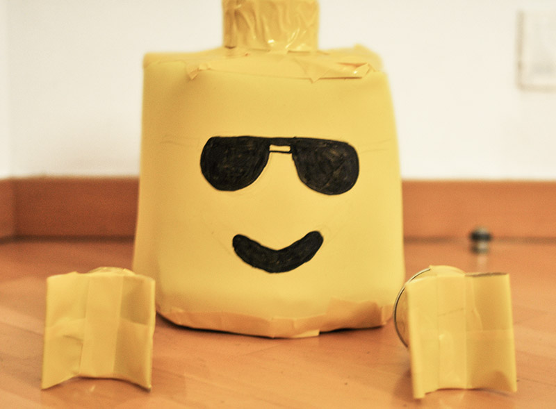 fertilizante popular Atajos Cómo hacer un disfraz de Lego por menos de 7€ – Givensa Blog