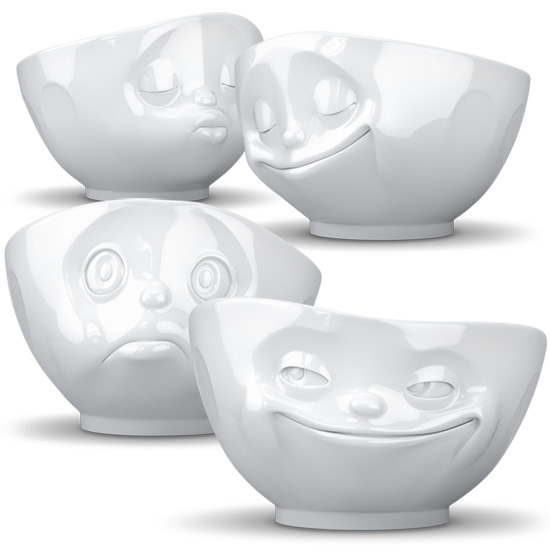 Bowl with a face - Tassen
