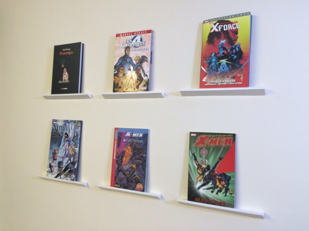 Expositor pared para comics