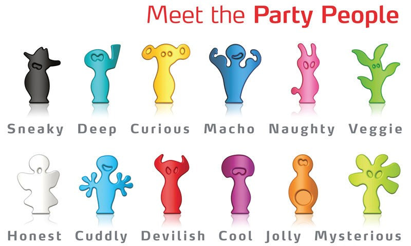 Glass Markers - Party People
