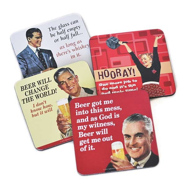 Posavasos Vintage - Alcohol