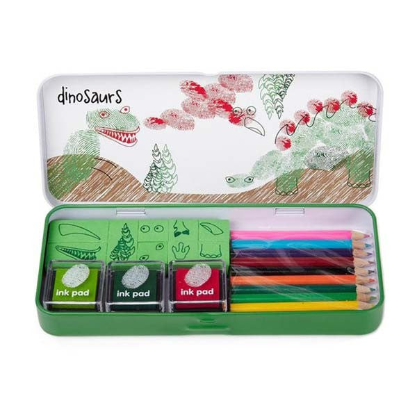 Set para dibujar con las huellas de los dedos