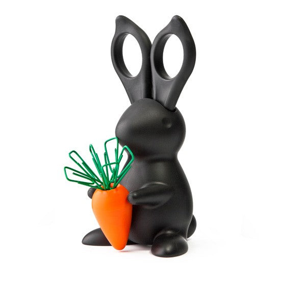 Soporte de tijeras y papel clips - Conejo