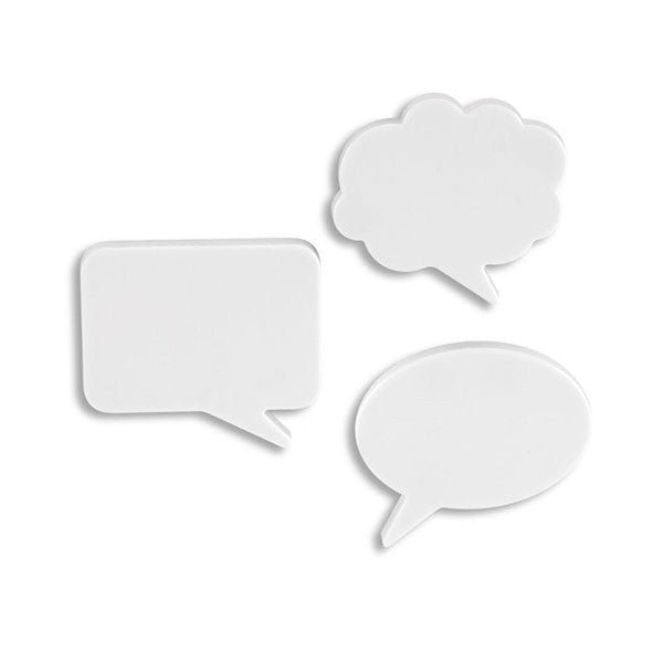 Talk bubble magnet