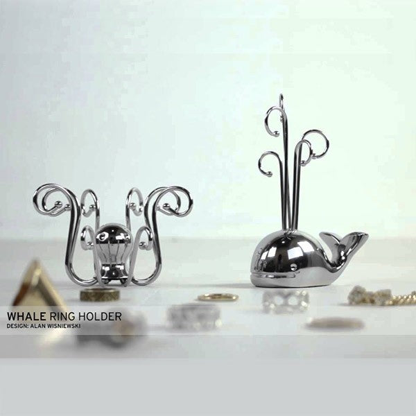 Ring and jewelry holder - Whale