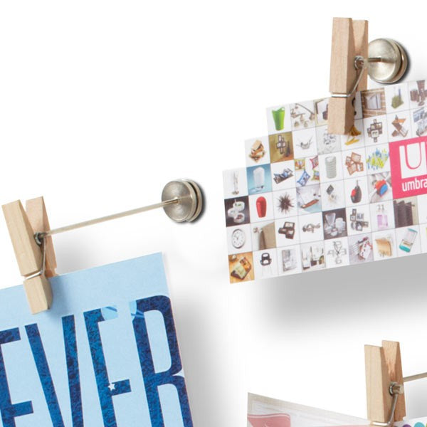 Clothespins Photo and memo holders