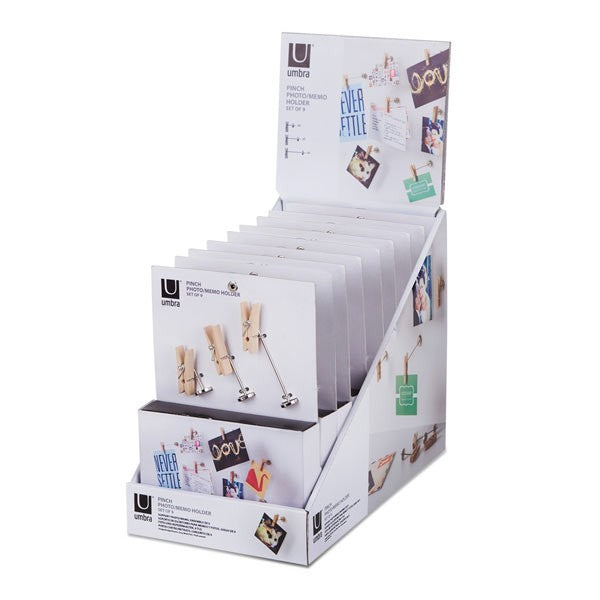 Clothespins Photo and memo holders