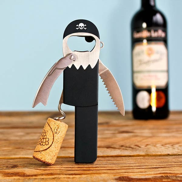Sacacorchos y abrebotellas - Pirata