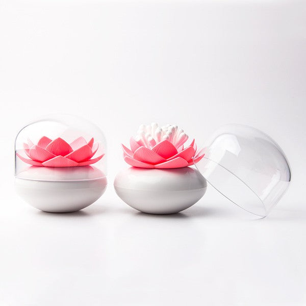 Cotton bud holder - Lotus