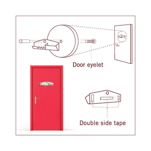 Door organizer - Indoors