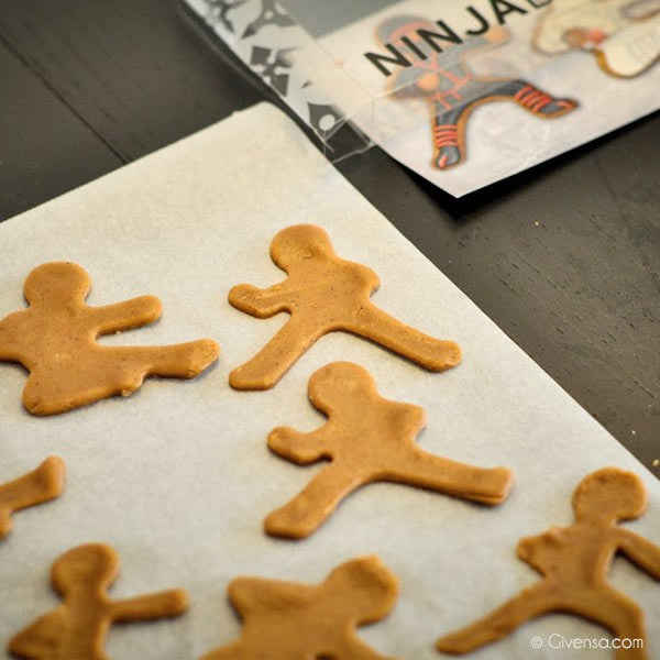 Moldes de galletas - Ninjas