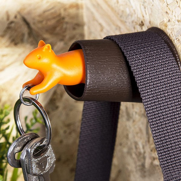Key Ring and key holder - Squirrel