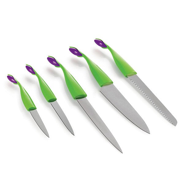 Portacuchillos con forma de planta