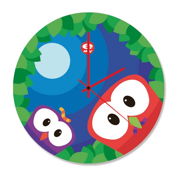 Wall clock - Owl