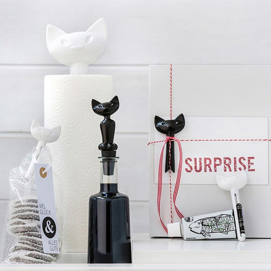 Cat shaped bottle stopper - Miaou