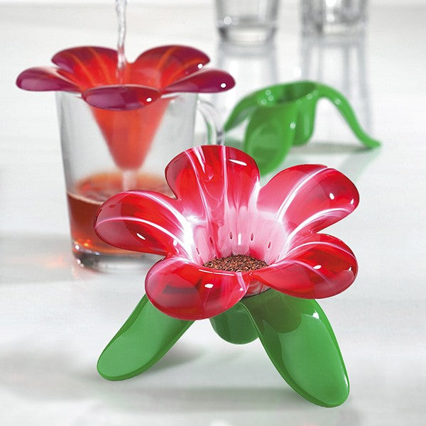 Flower shaped tea strainer - Audrey