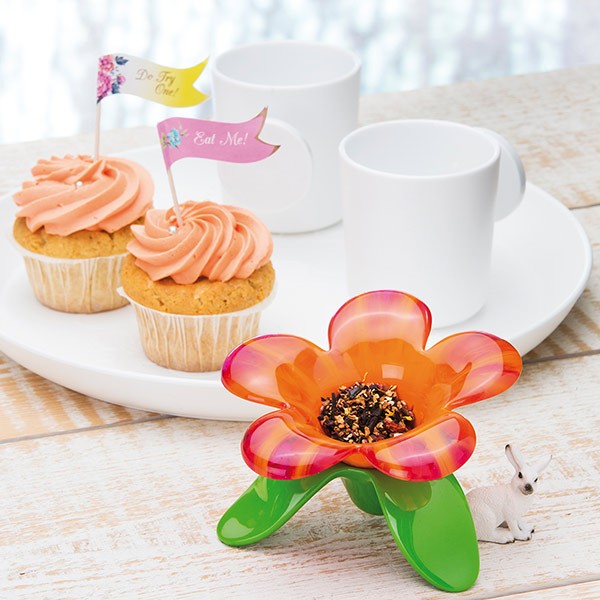 Flower shaped tea strainer - Audrey