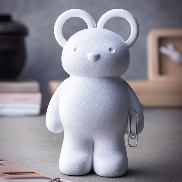 Soporte para tijeras y clips - Oso Teddy