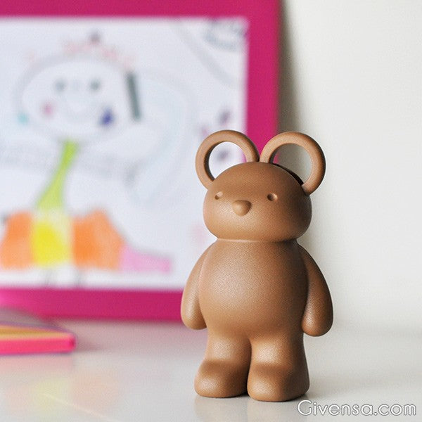 Soporte para tijeras y clips - Oso Teddy