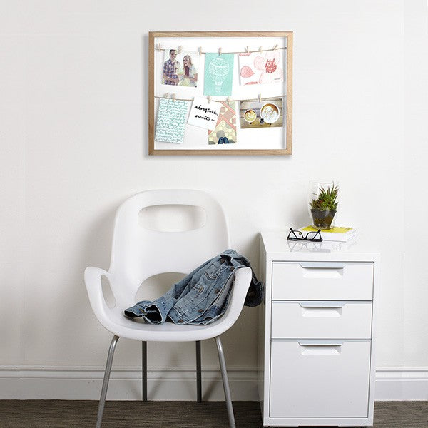 Photo display - Clothesline