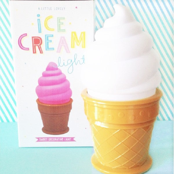 Ice cream lamp