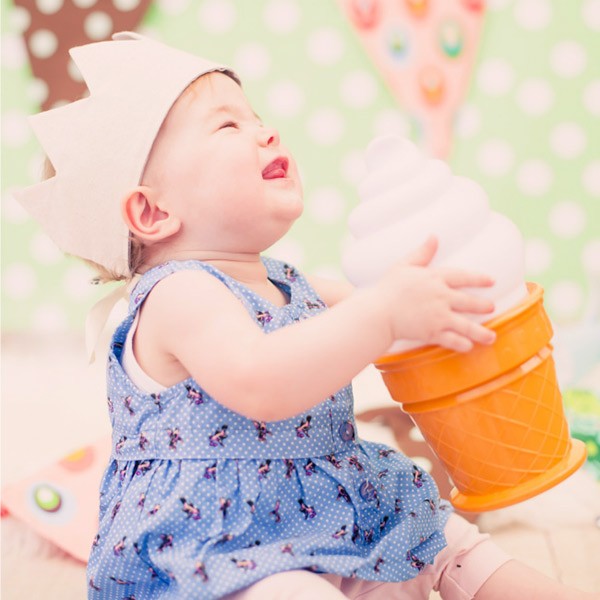Ice cream lamp