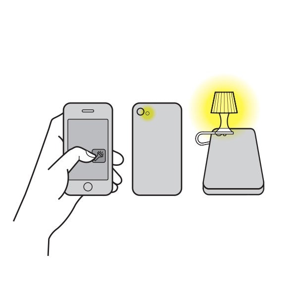 Lámpara nocturna para Smartphone - Luma