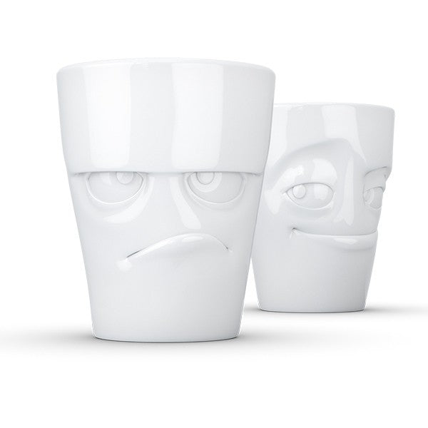 Set de tazas con caritas - Tassen