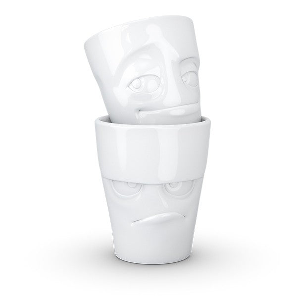Set de tazas con caritas - Tassen