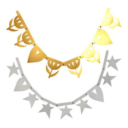 Letter Banner addons - Gold and Silver