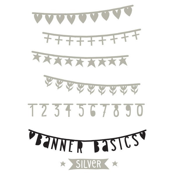 Letter Banner addons - Gold and Silver