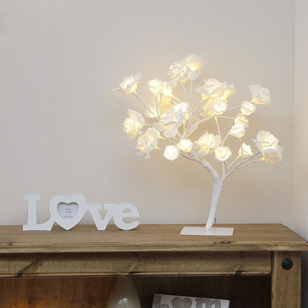 Rose tree shaped led light