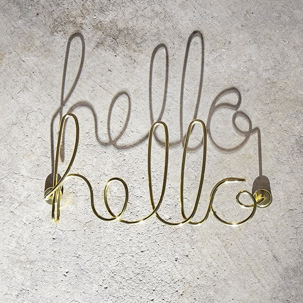 Decoración de pared - Hello