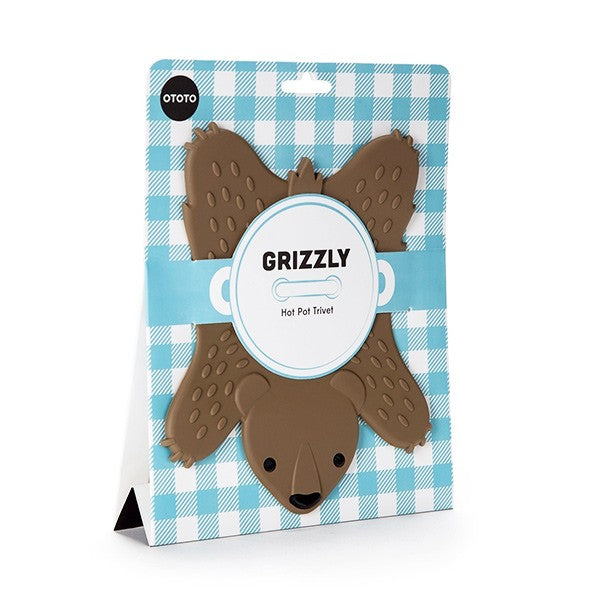 Pot trivet - Grizzly Bear