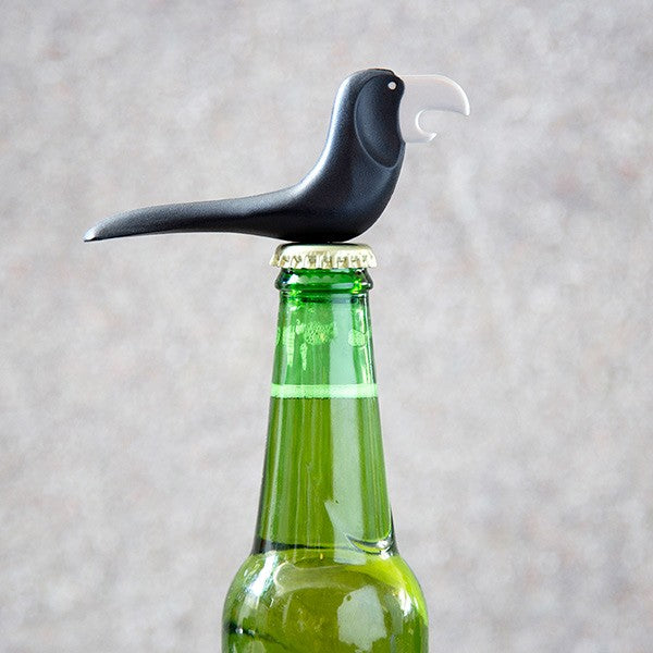 Abrebotellas magnético en forma de pájaro