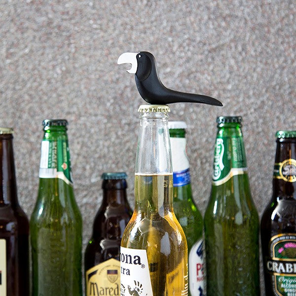 Abrebotellas magnético en forma de pájaro