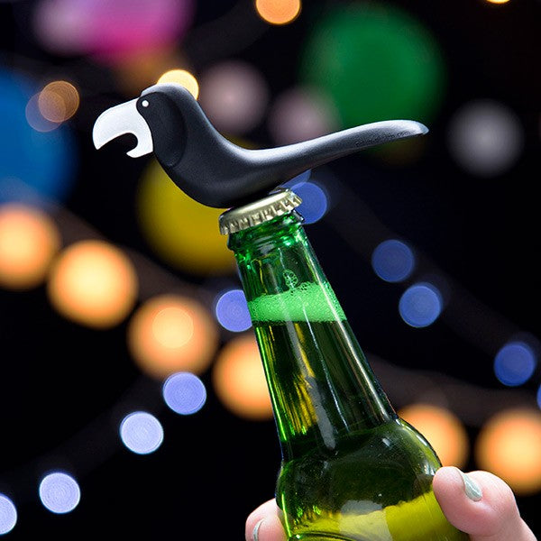 Abrebotellas magnético en forma de pájaro
