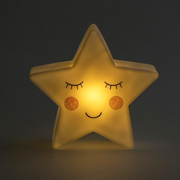 Luz nocturna en forma de estrella