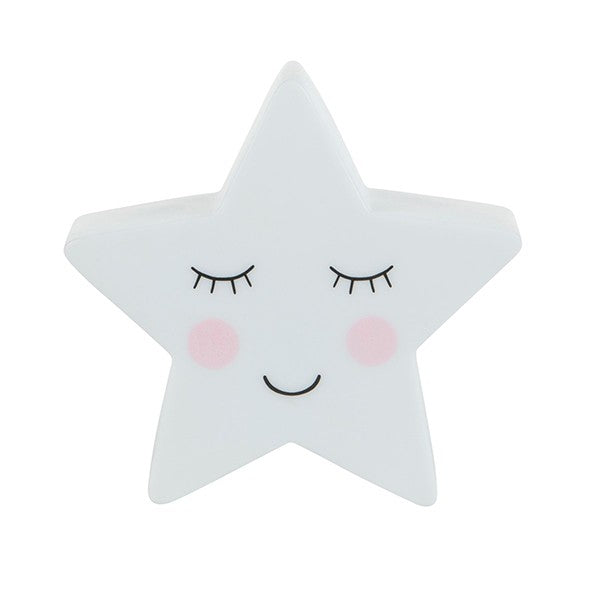 Luz nocturna en forma de estrella