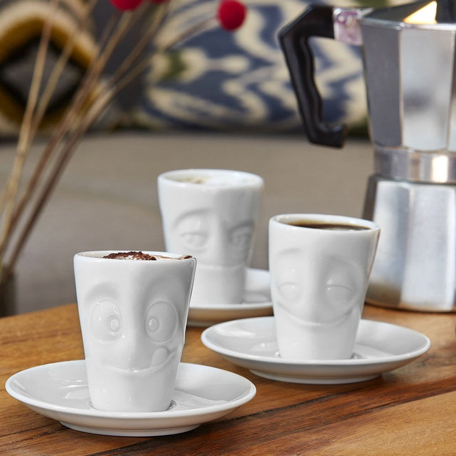 Taza espresso con cara - Tassen