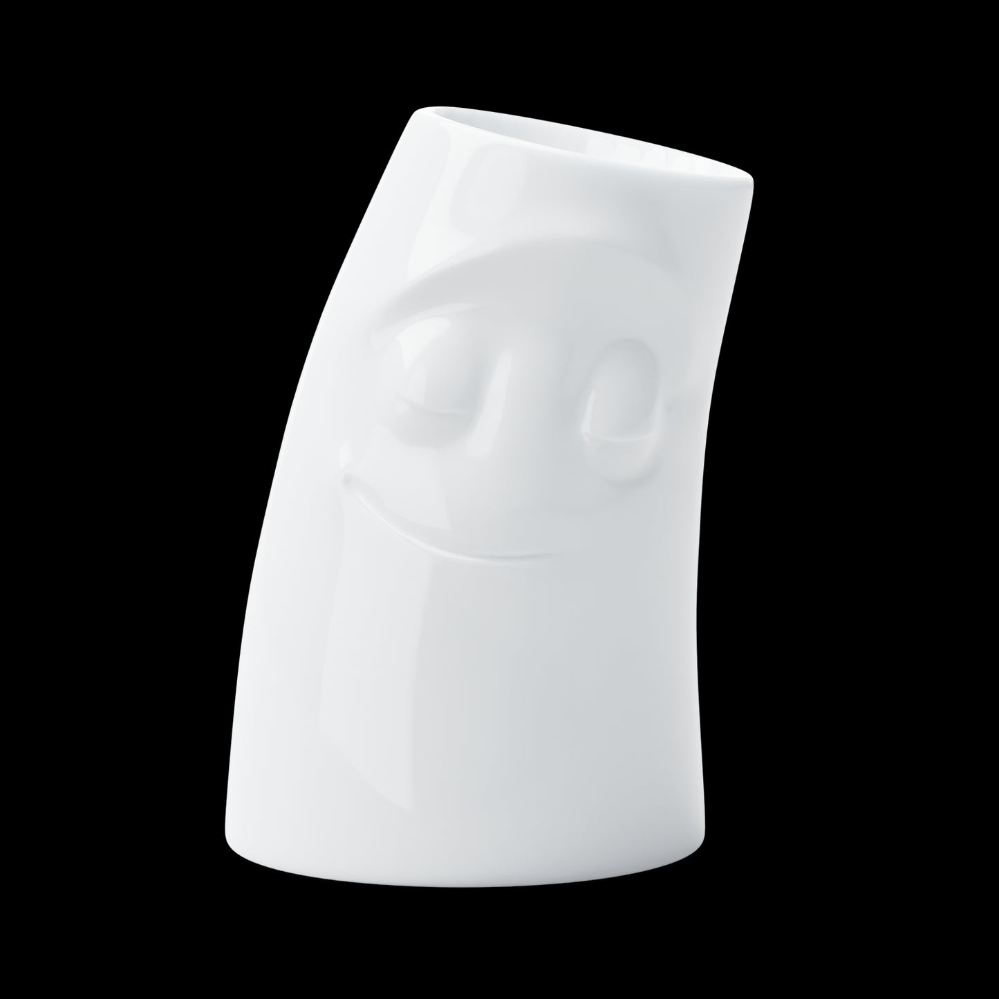 Tall Candle Holder with face - Tassen