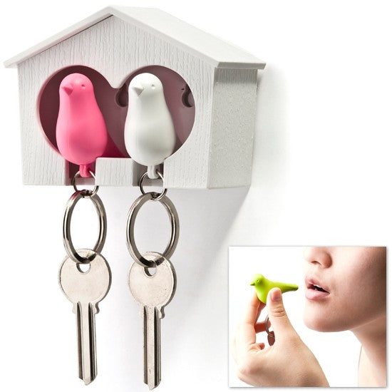 Duo Sparrow Keyring