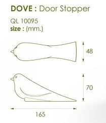 Dove door stopper