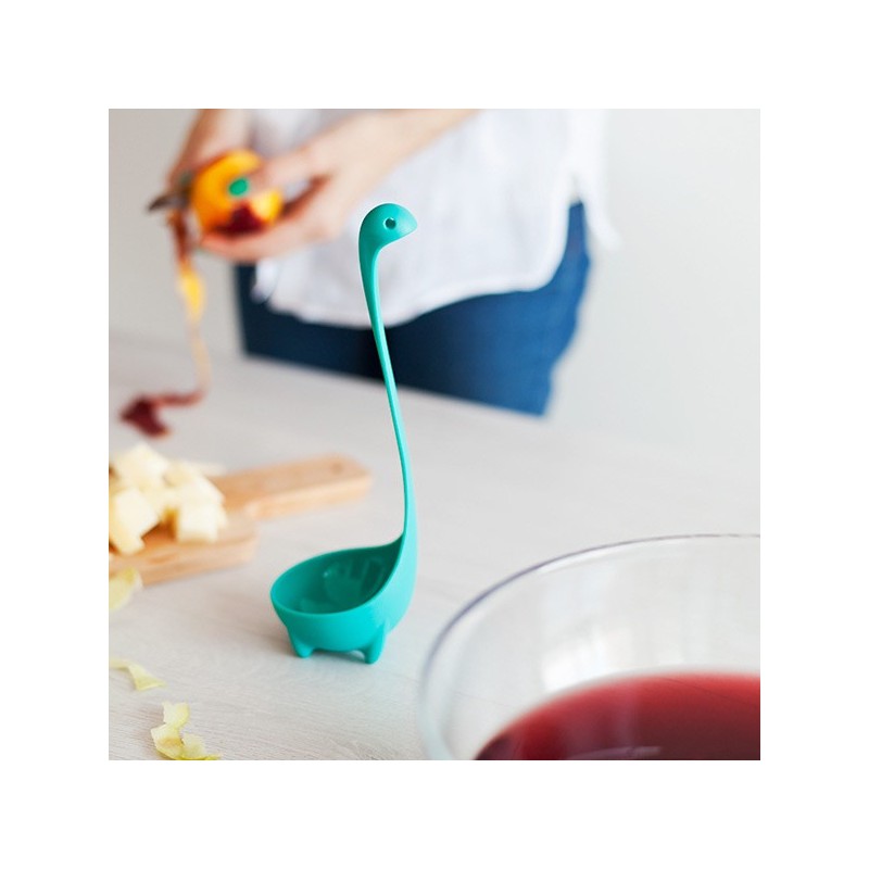 Nessie The Loch Ness Monster Soup Ladle - Green 