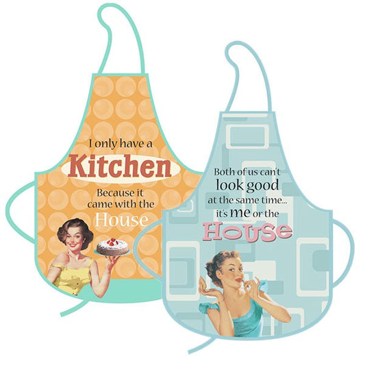 Retro style apron