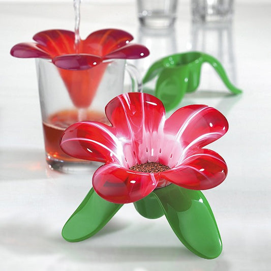 Flower shaped tea strainer - Audrey