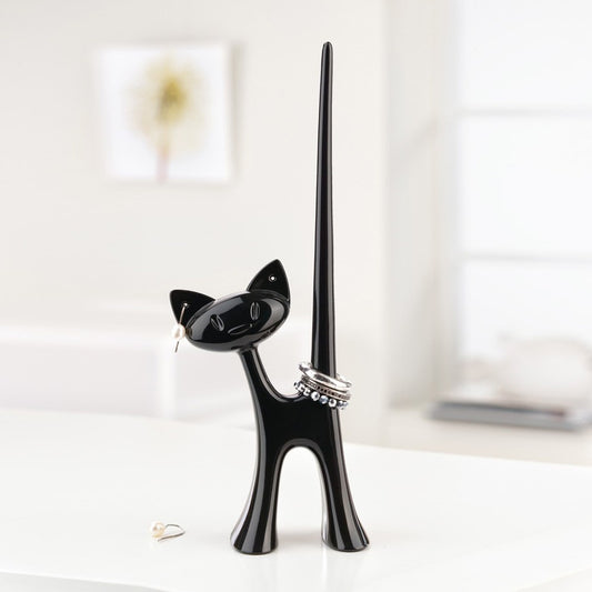 Cat shaped ring stand - Miaou