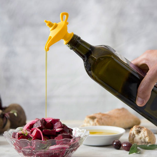 Bottle pourer and stopper - Oiladdin