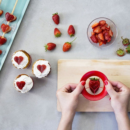 Strawberry Cutter - Sweet Heart