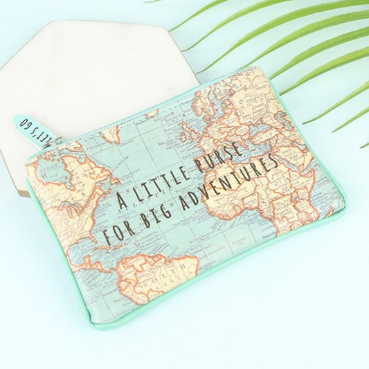 Small purse - Vintage map